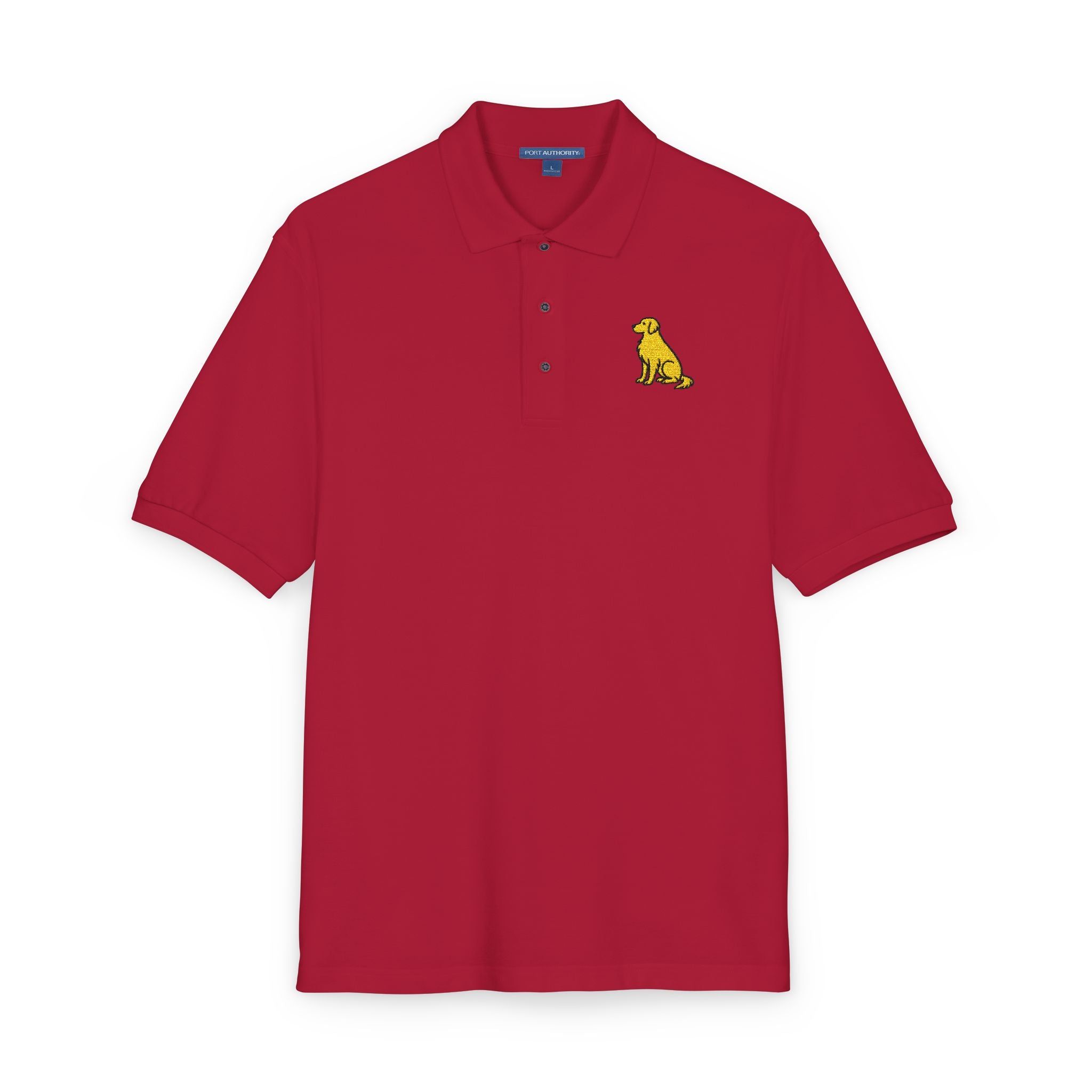 Golden Life Embroidered Polo Shirt