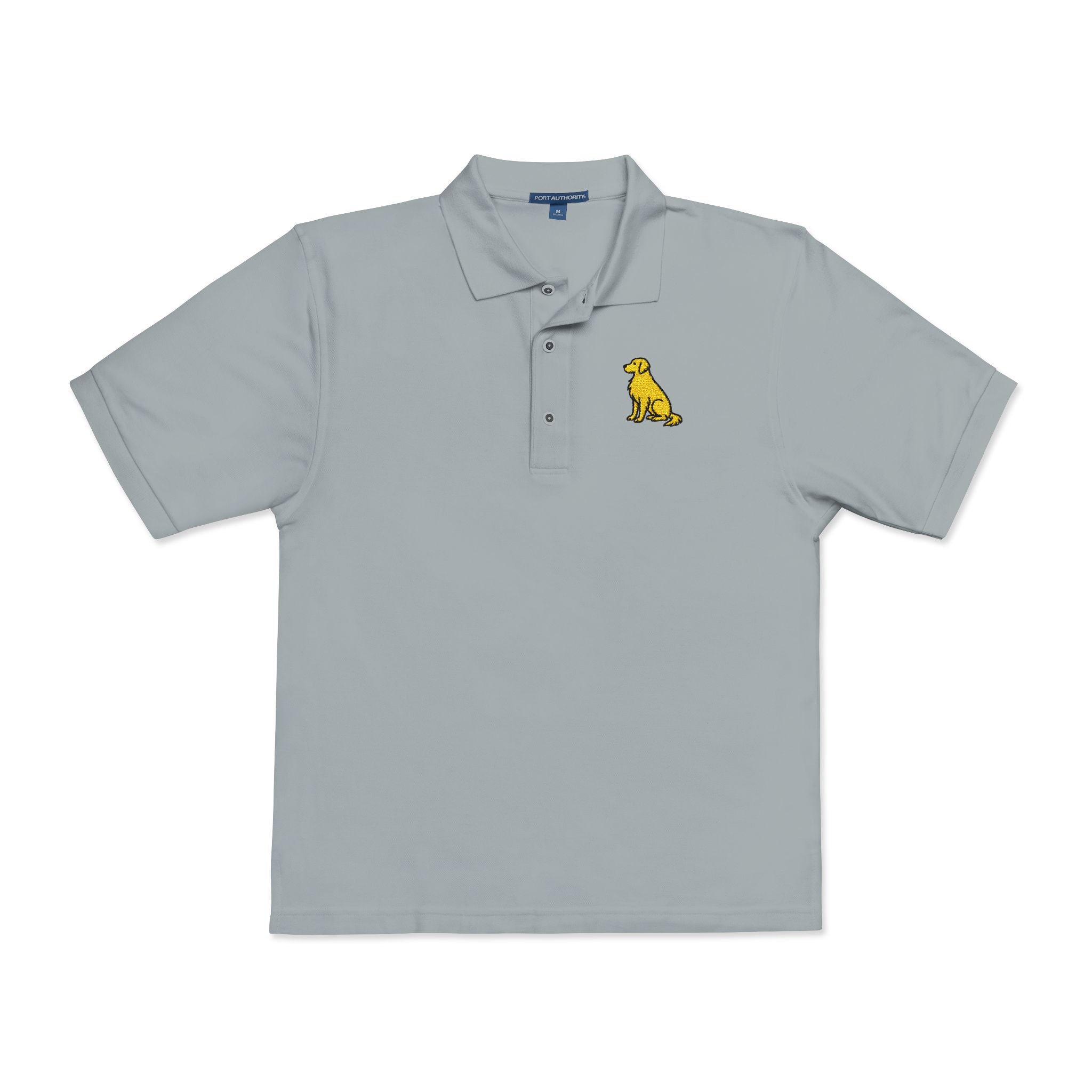 Golden Life Embroidered Polo Shirt