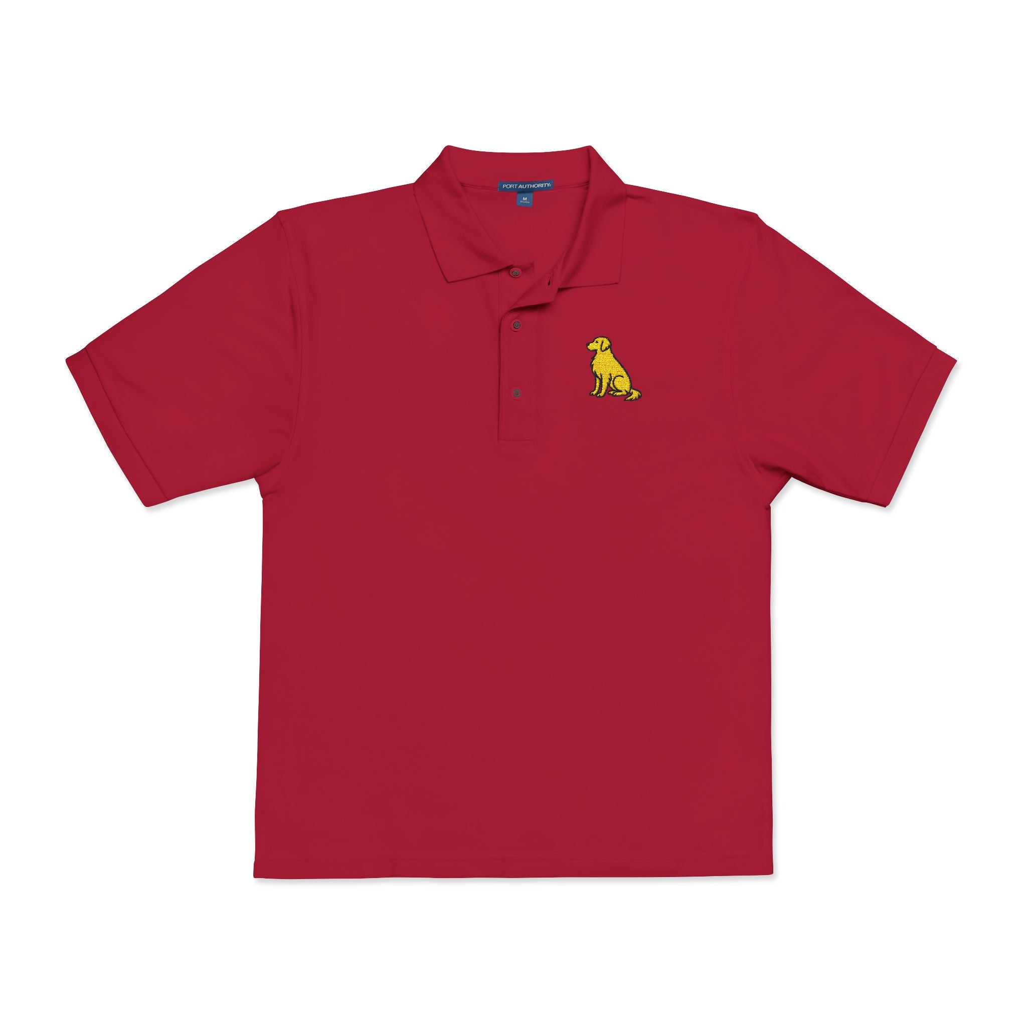 Golden Life Embroidered Polo Shirt
