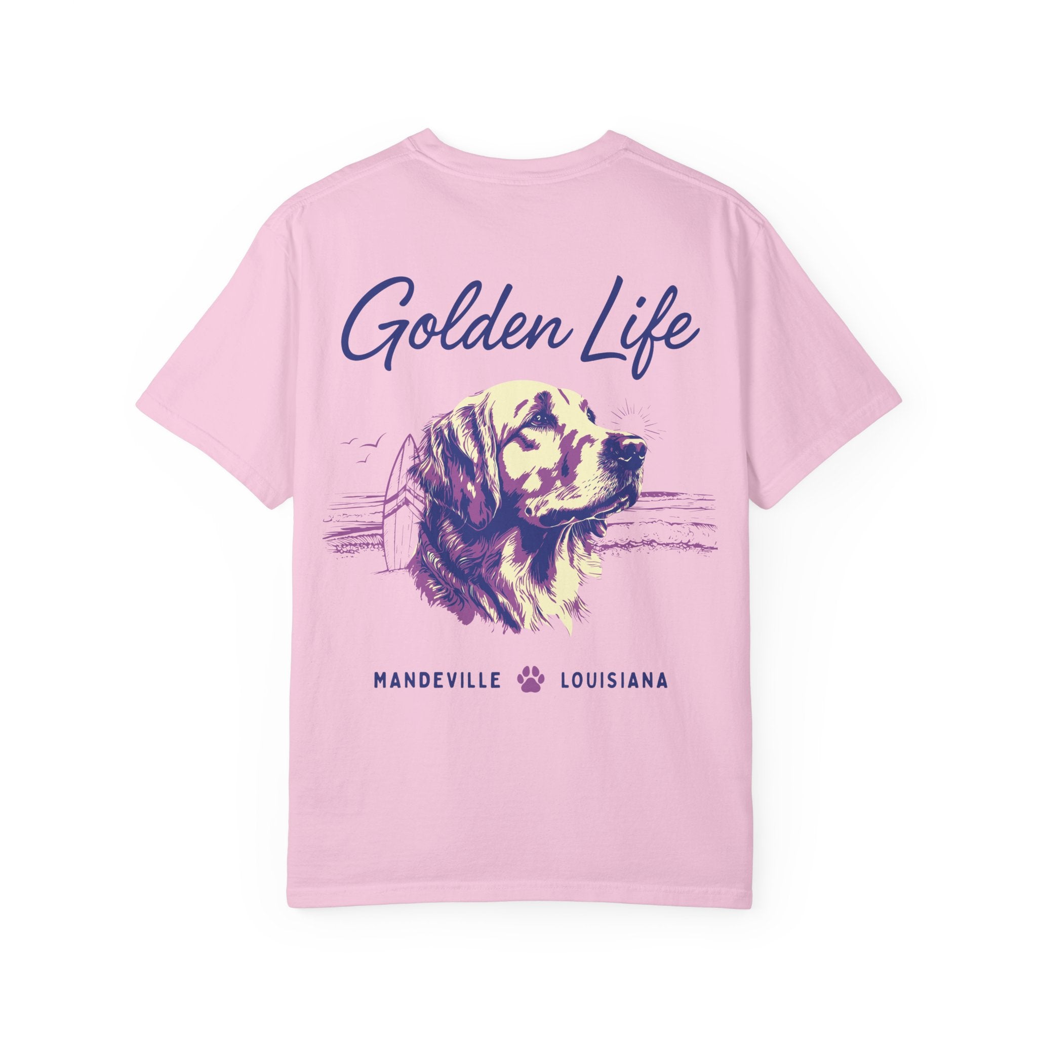 Surf's Up Pup Cotton Tee