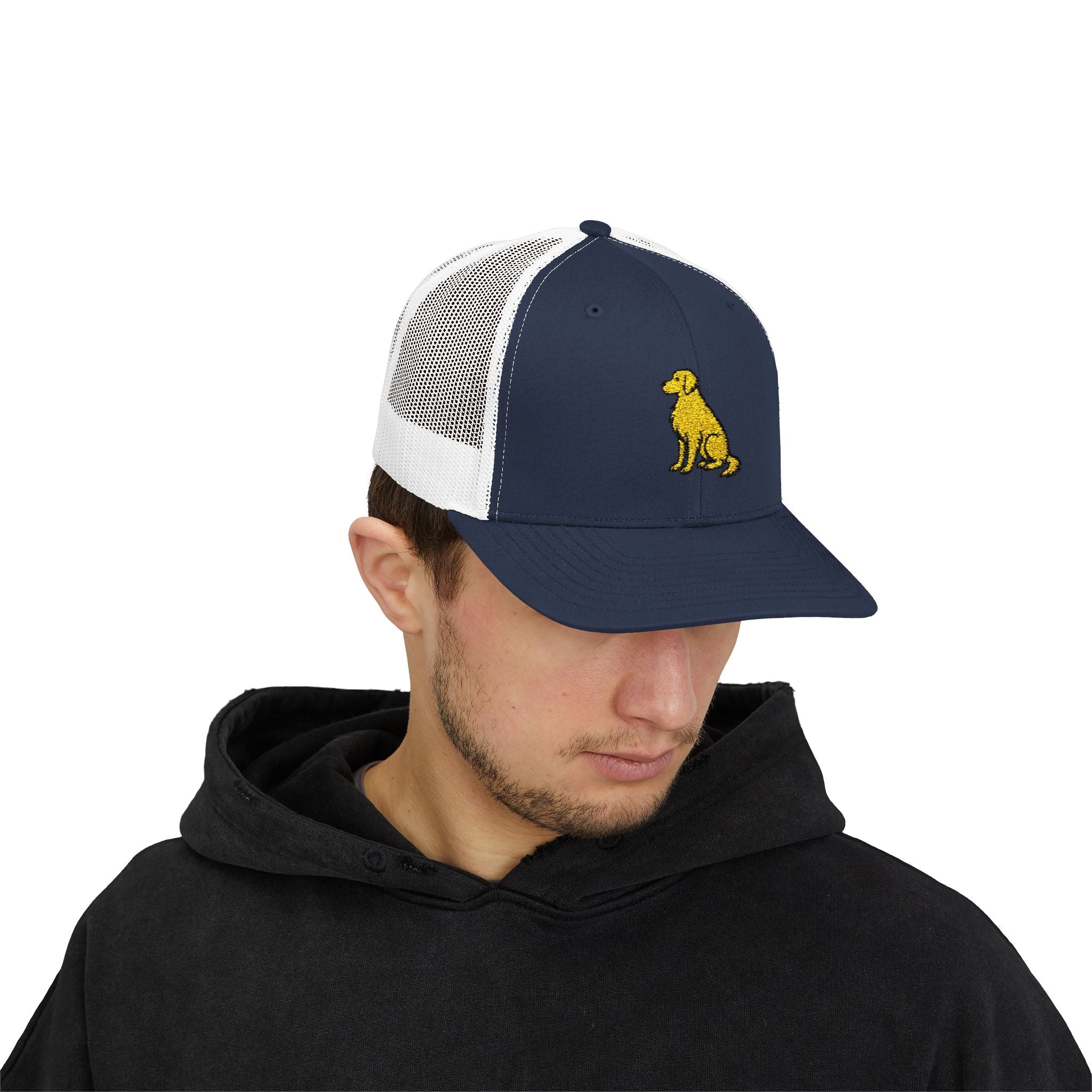 Golden Life Embroidered Trucker Cap