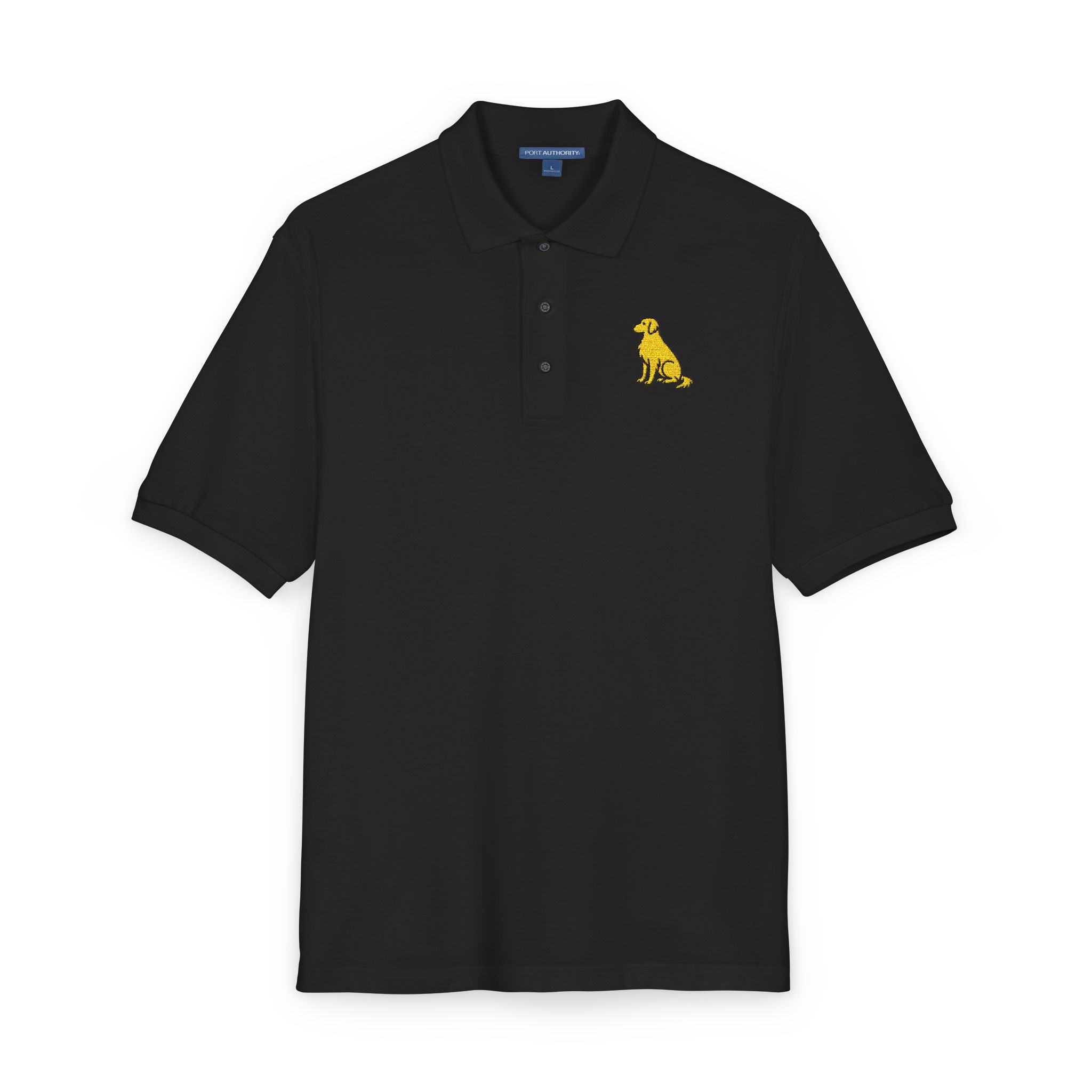 Golden Life Embroidered Polo Shirt
