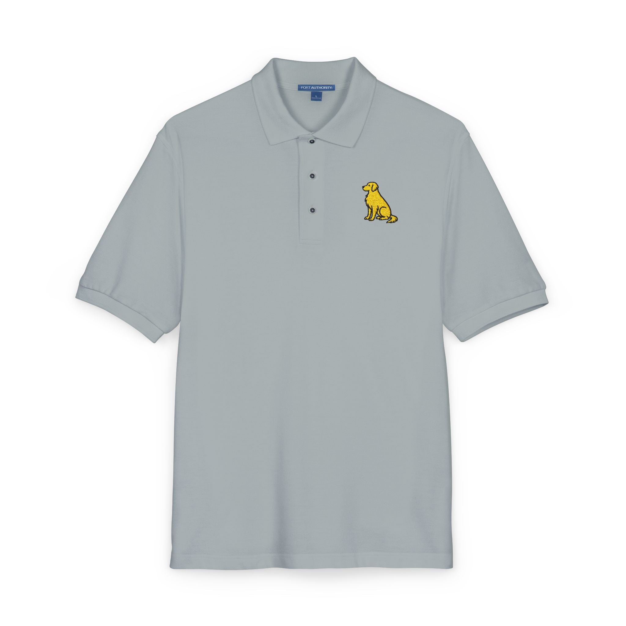 Golden Life Embroidered Polo Shirt