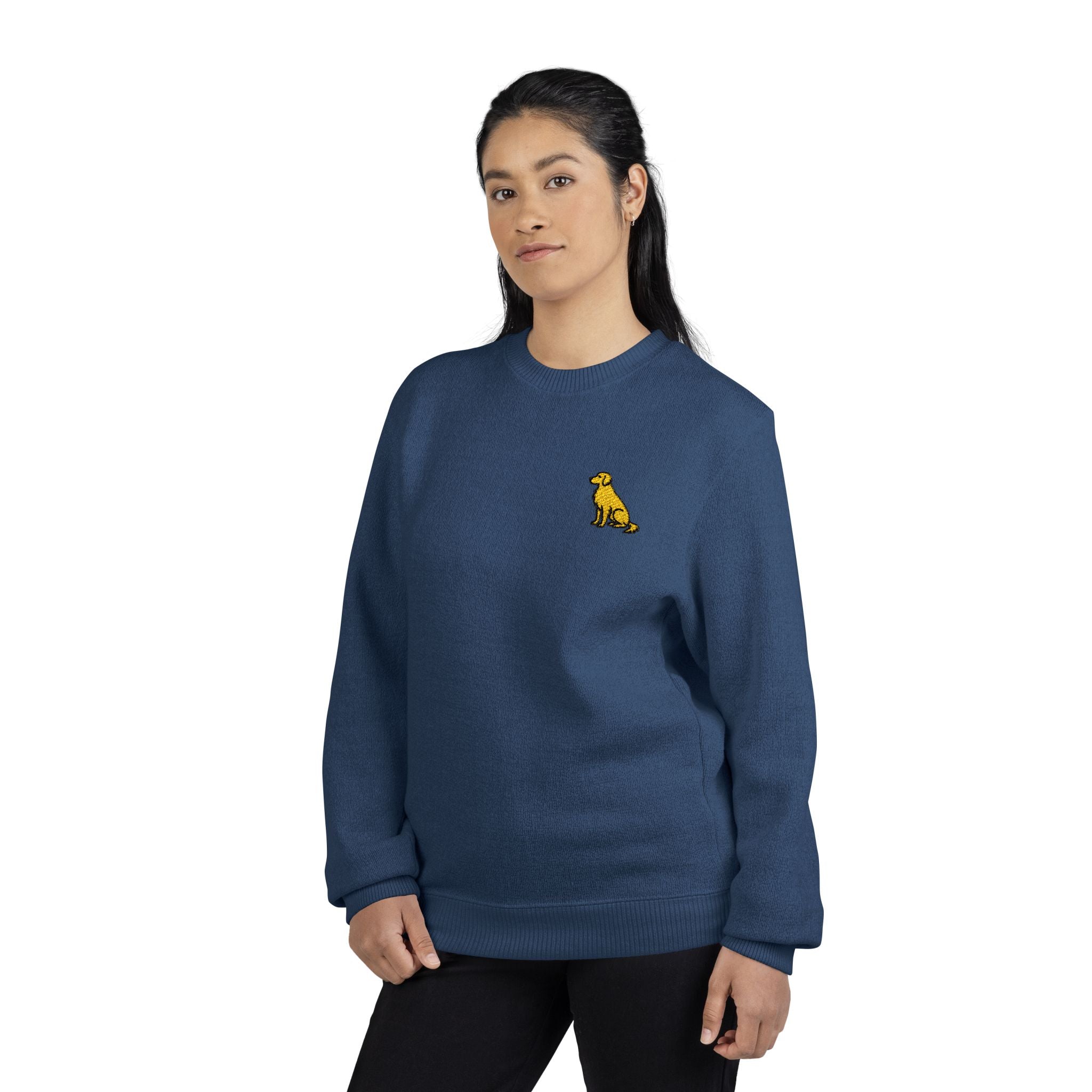Golden Life Embroidered Crewneck Sweatshirt