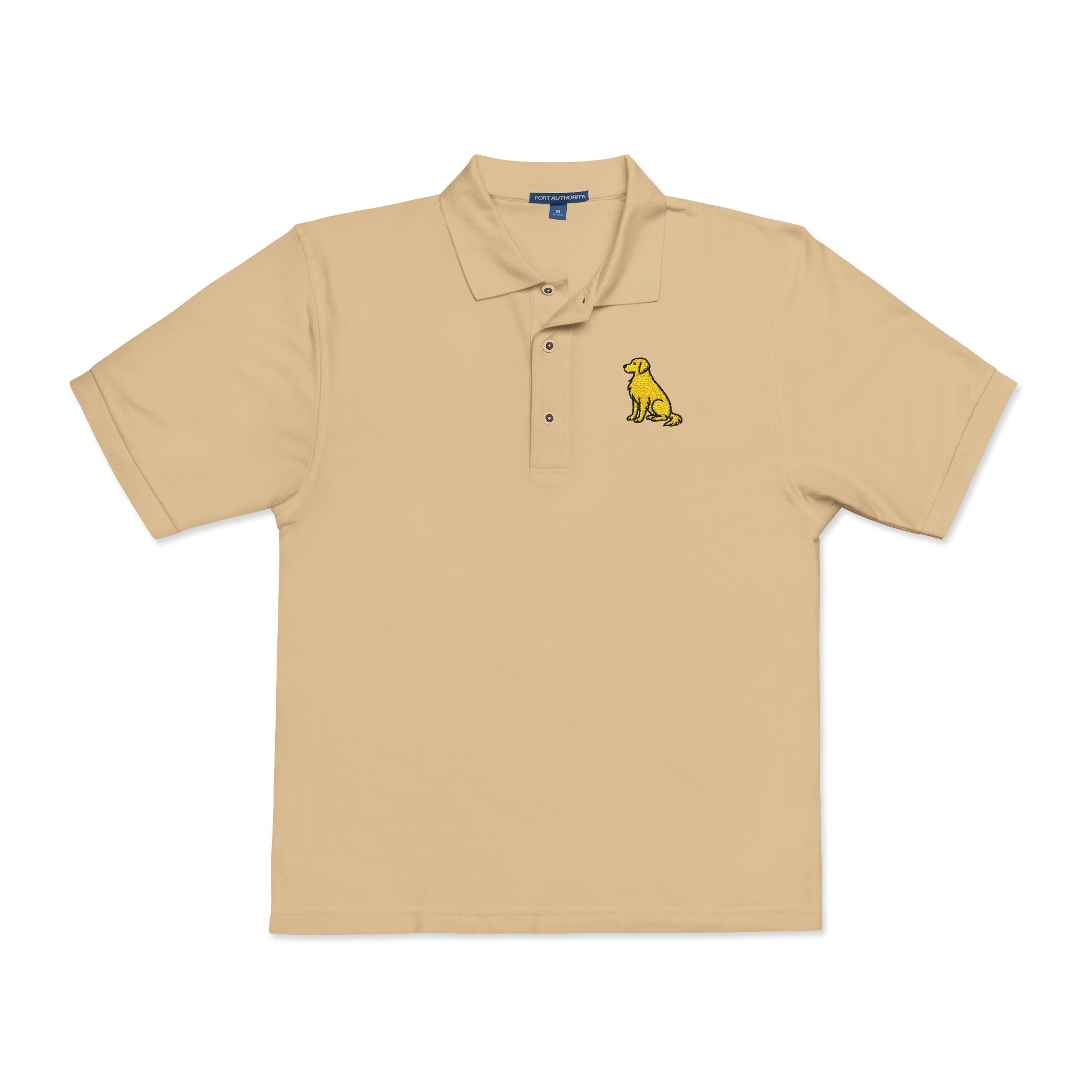Golden Life Embroidered Polo Shirt