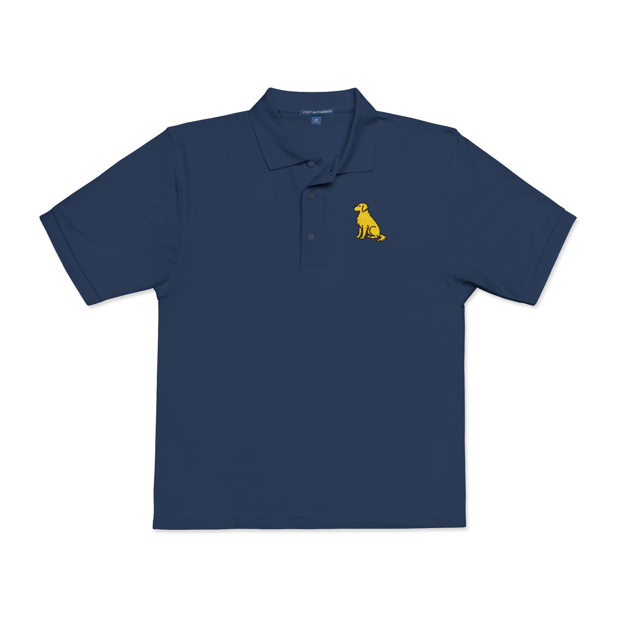 Golden Life Embroidered Polo Shirt