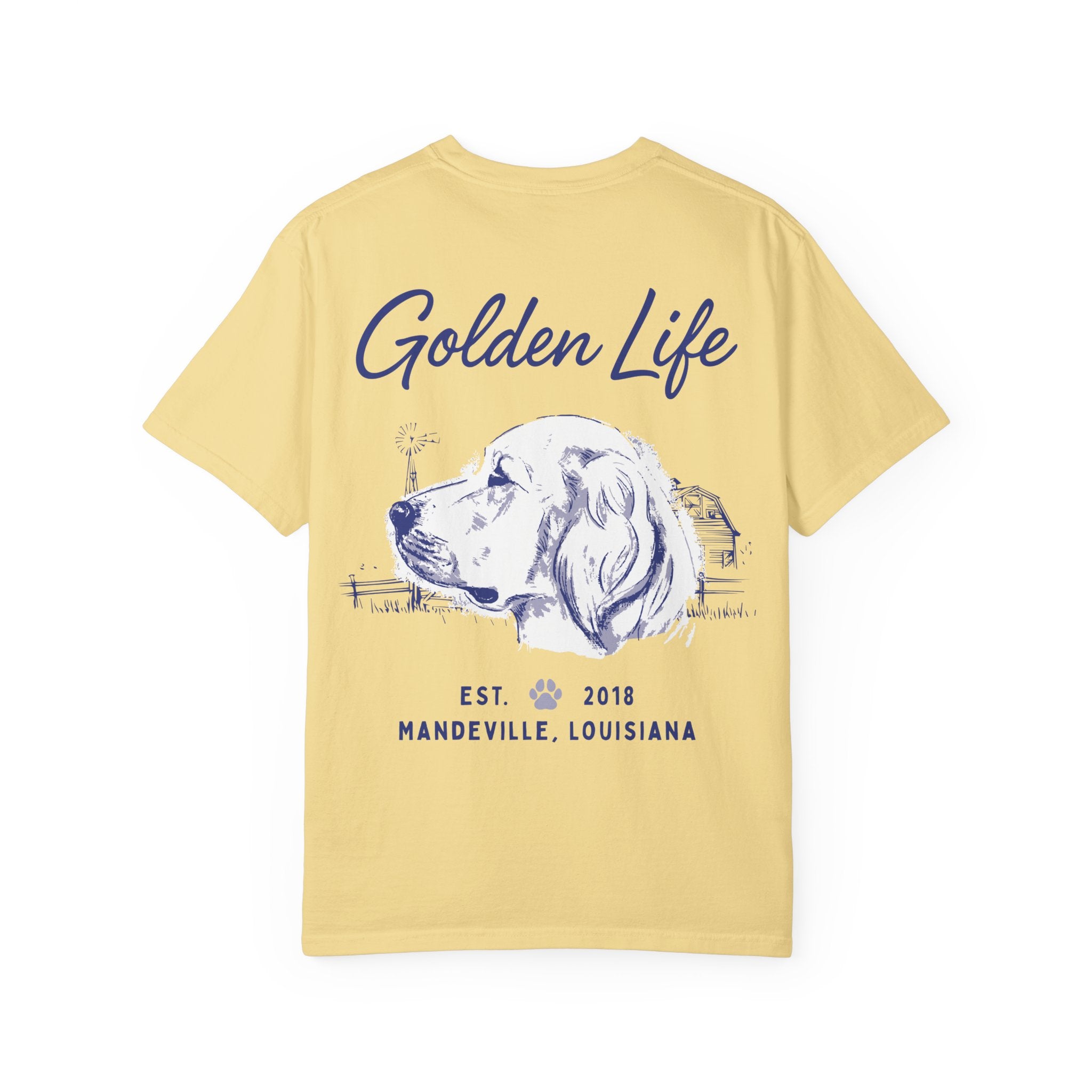 Golden Farm Dog Cotton Tee