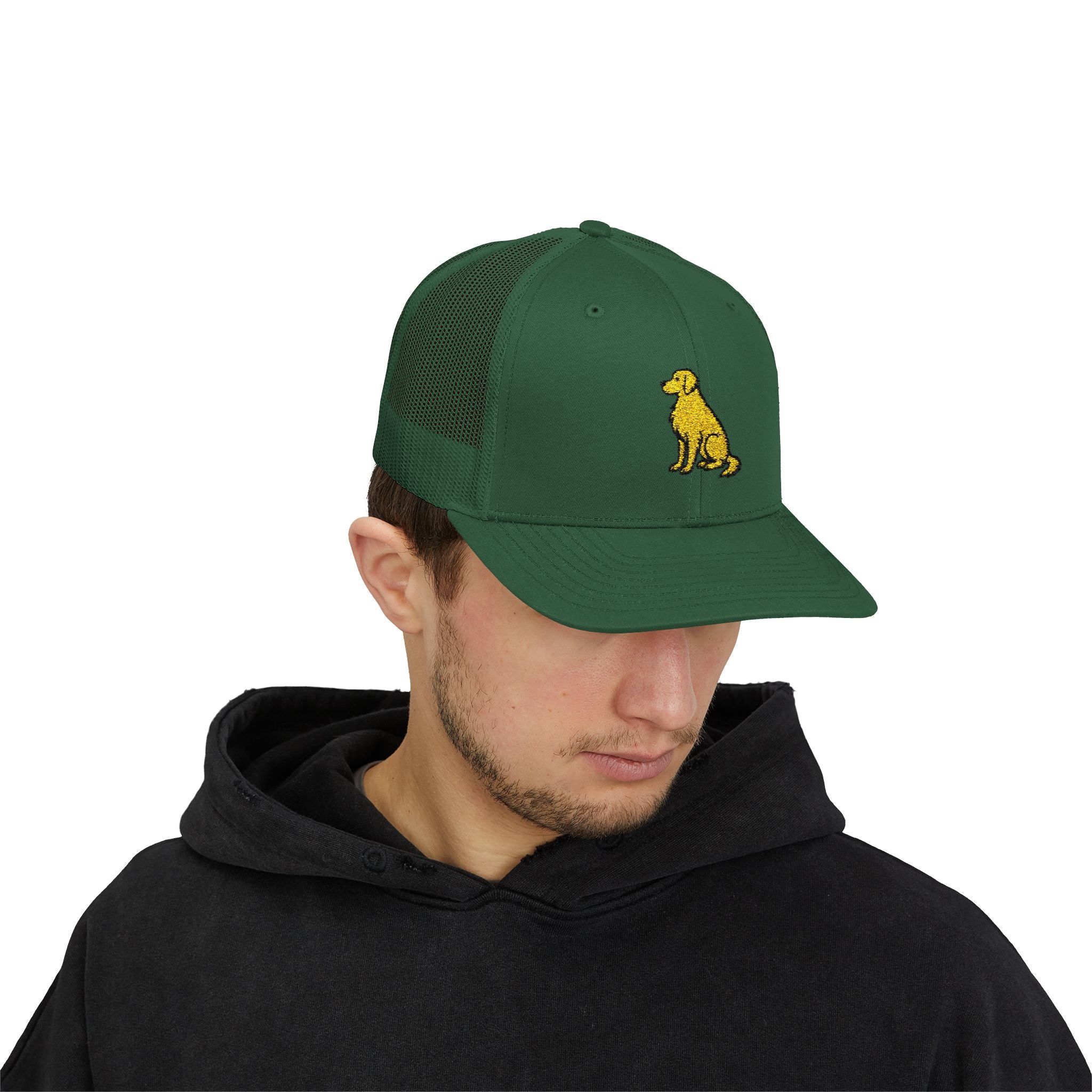 Golden Life Embroidered Trucker Cap