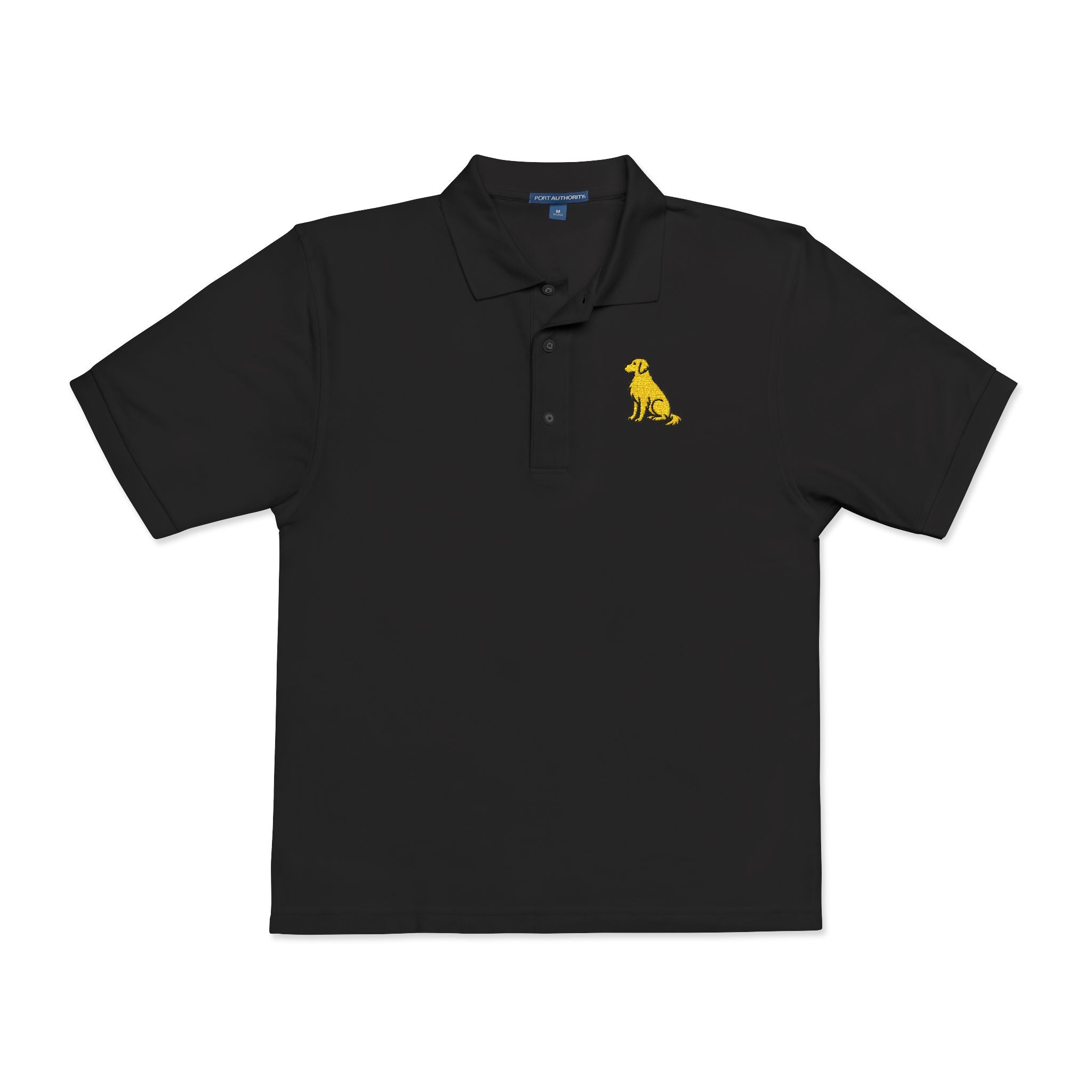 Golden Life Embroidered Polo Shirt