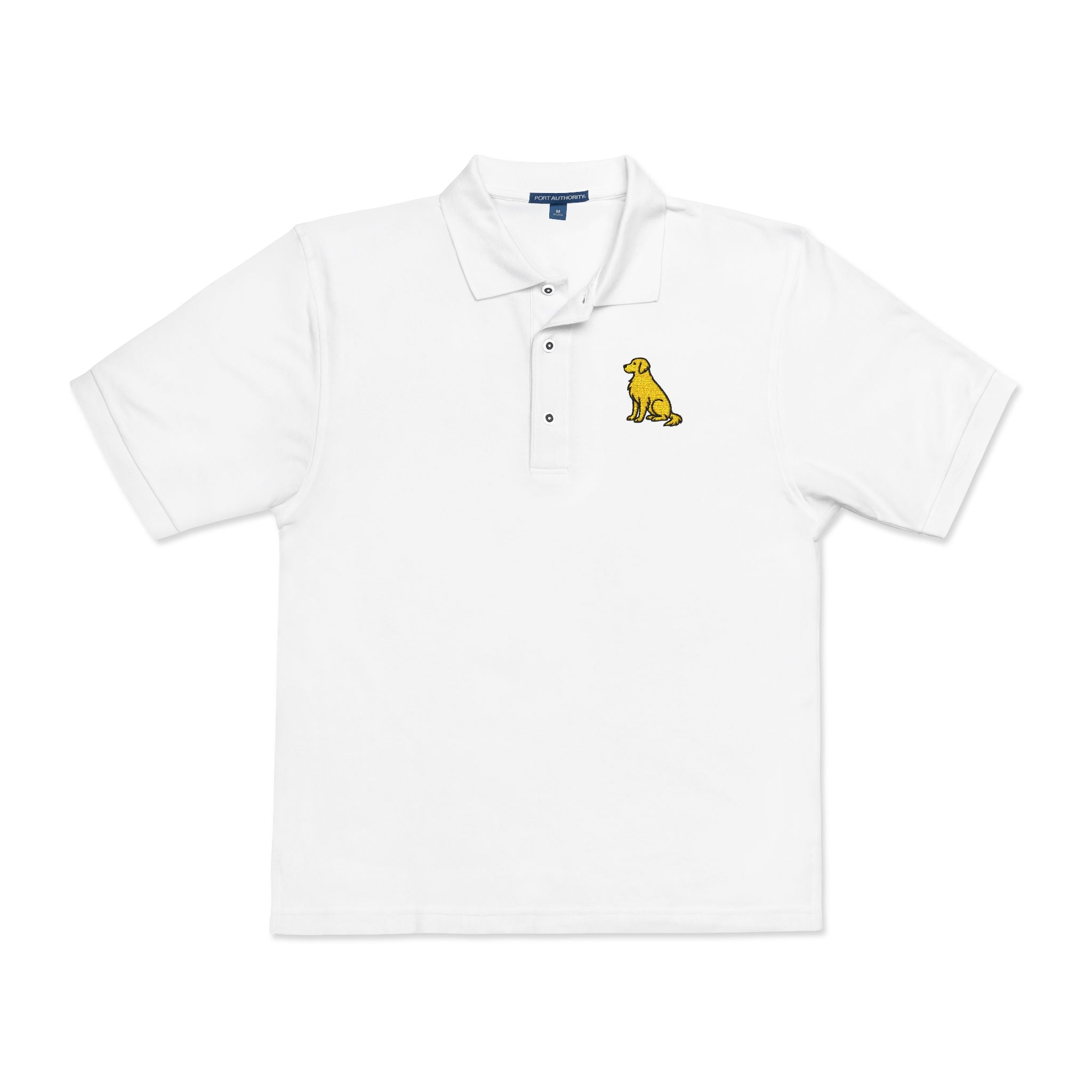 Golden Life Embroidered Polo Shirt