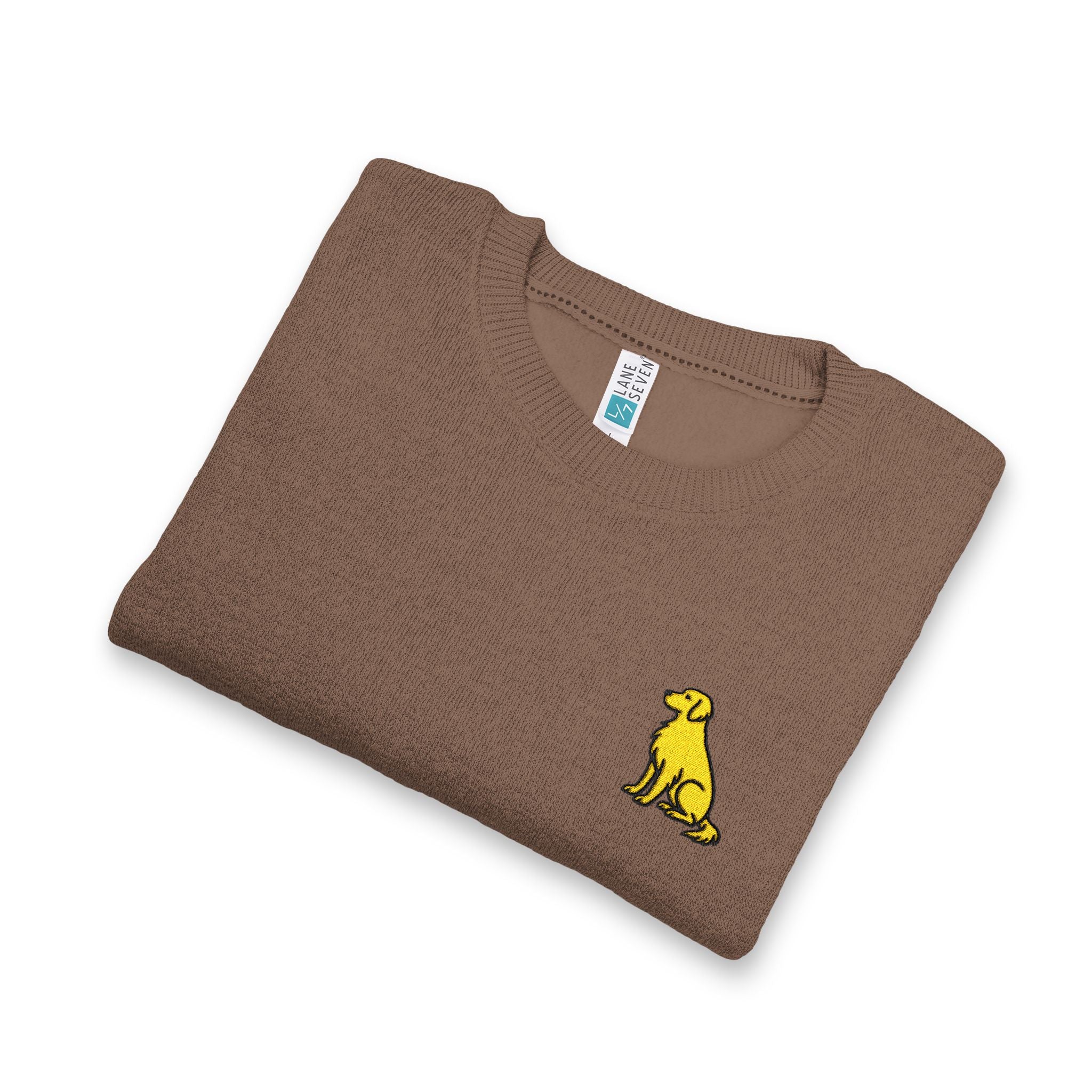 Golden Life Embroidered Crewneck Sweatshirt