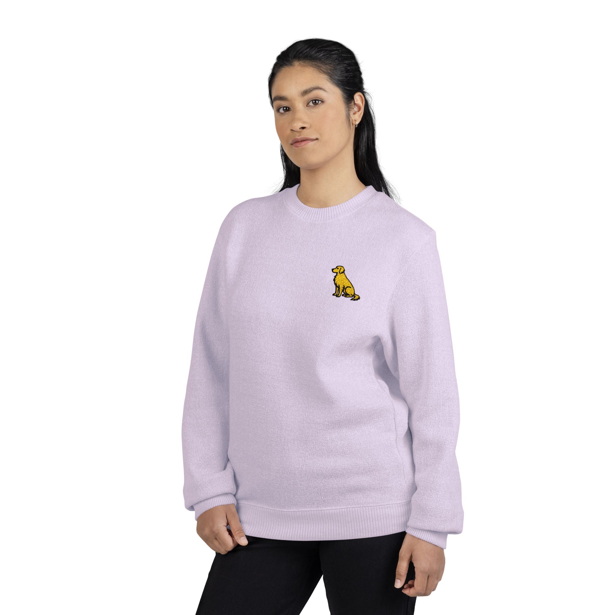 Golden Life Embroidered Crewneck Sweatshirt
