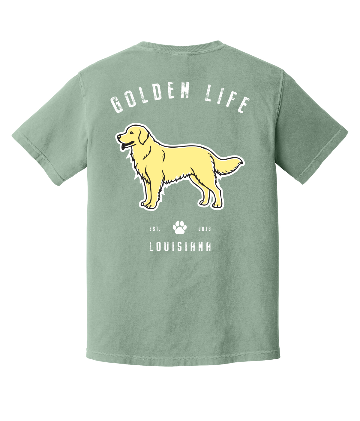 Classic Gold Dog Tee (Unisex)